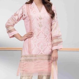 Pink Kurta from Phatyama Khan.